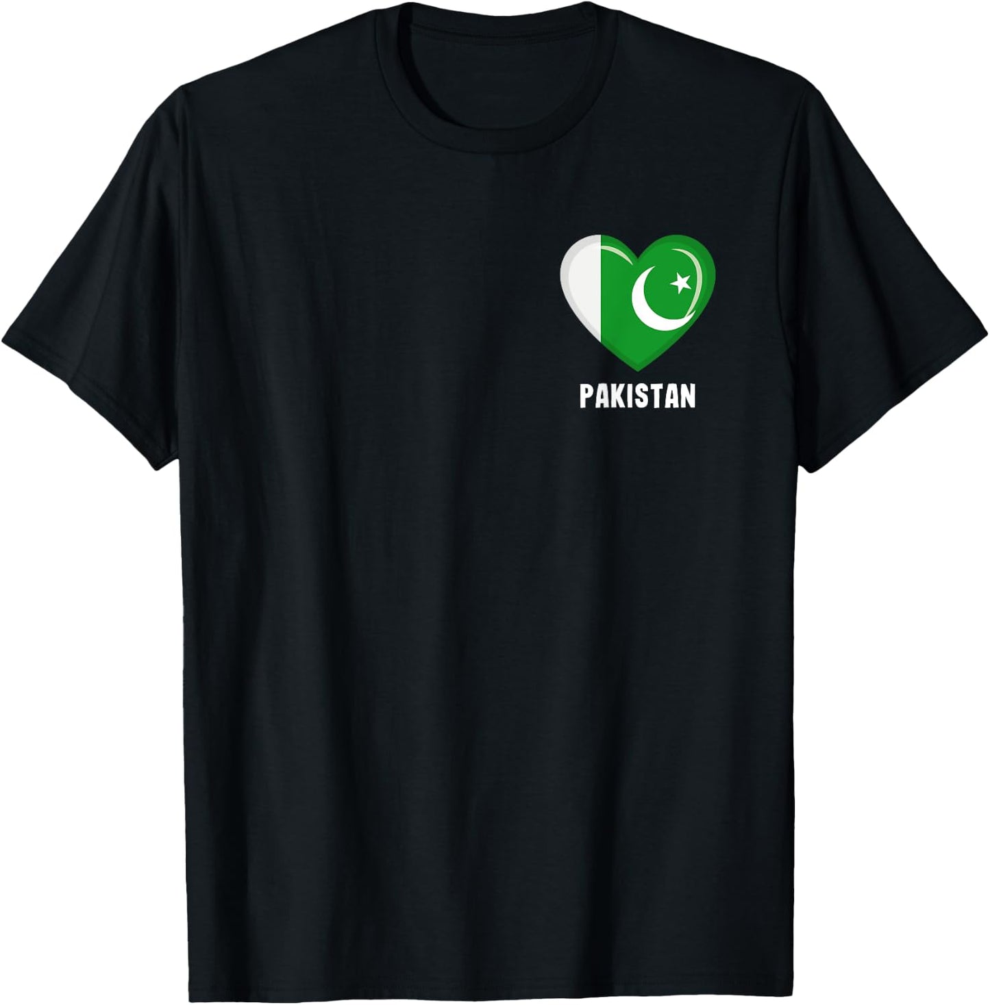 Pakistan Flag Shirt | Pakistani T-Shirt - T-Shirt | Black