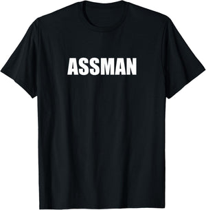 Bol Assman - Men's Adults Classic Fit Black Cotton Polyester Short Sleeve - Small T-Shirt - T-Shirt | Black