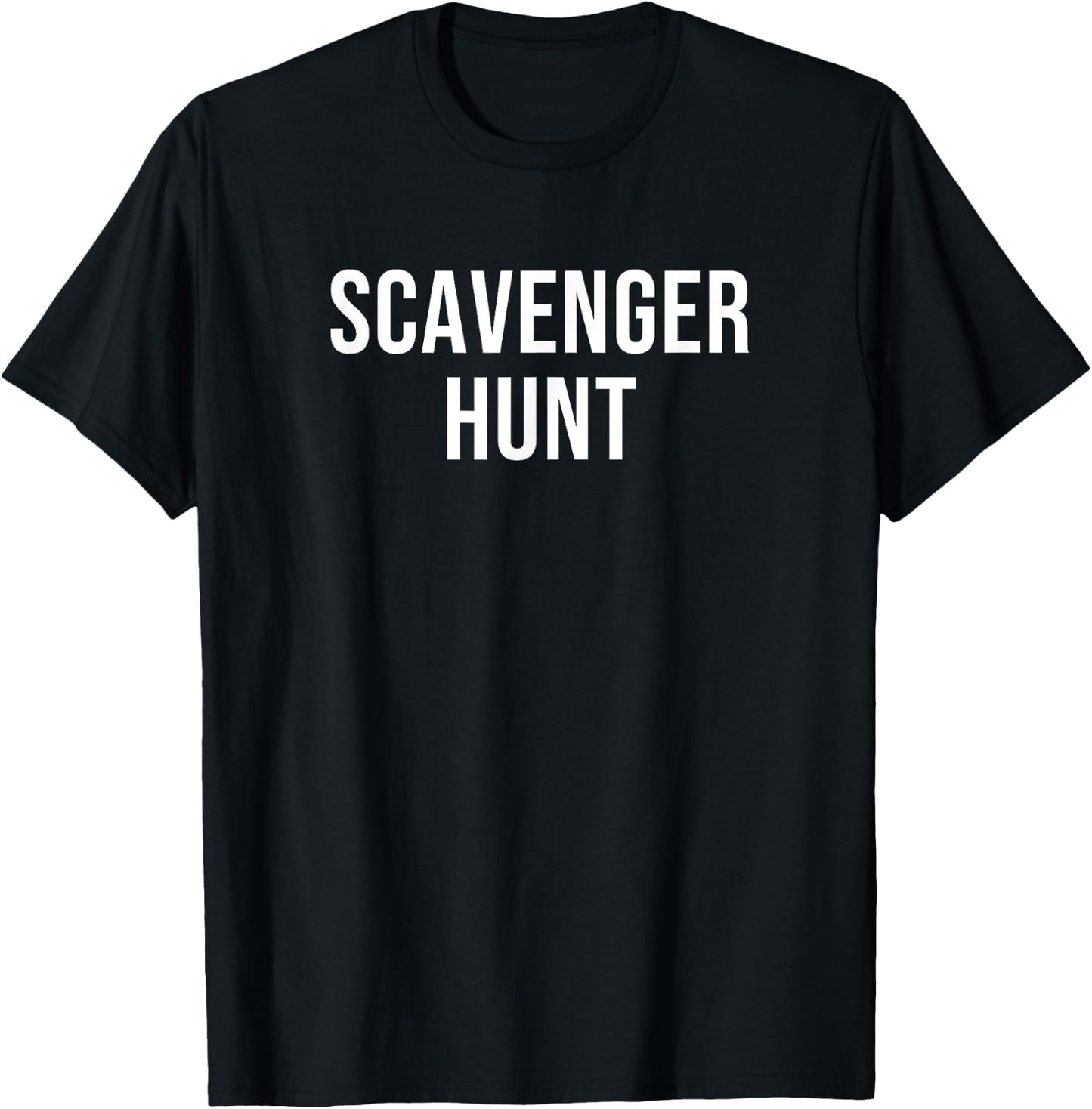 Scavenger Hunt T-Shirt - T-Shirt | Black