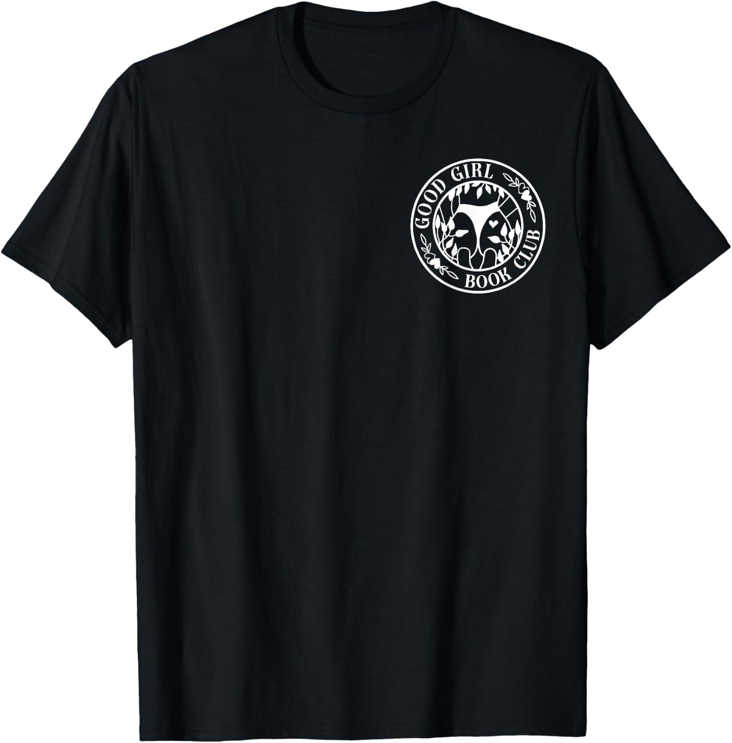 Good Girl Book Club | Dark Romance Reader Morally Grey T-Shirt - T-Shirt | Black