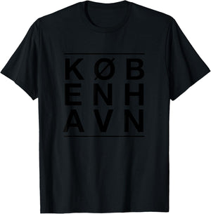 Koebenhavn - Copenhagen - CPH T-Shirt - T-Shirt | Black