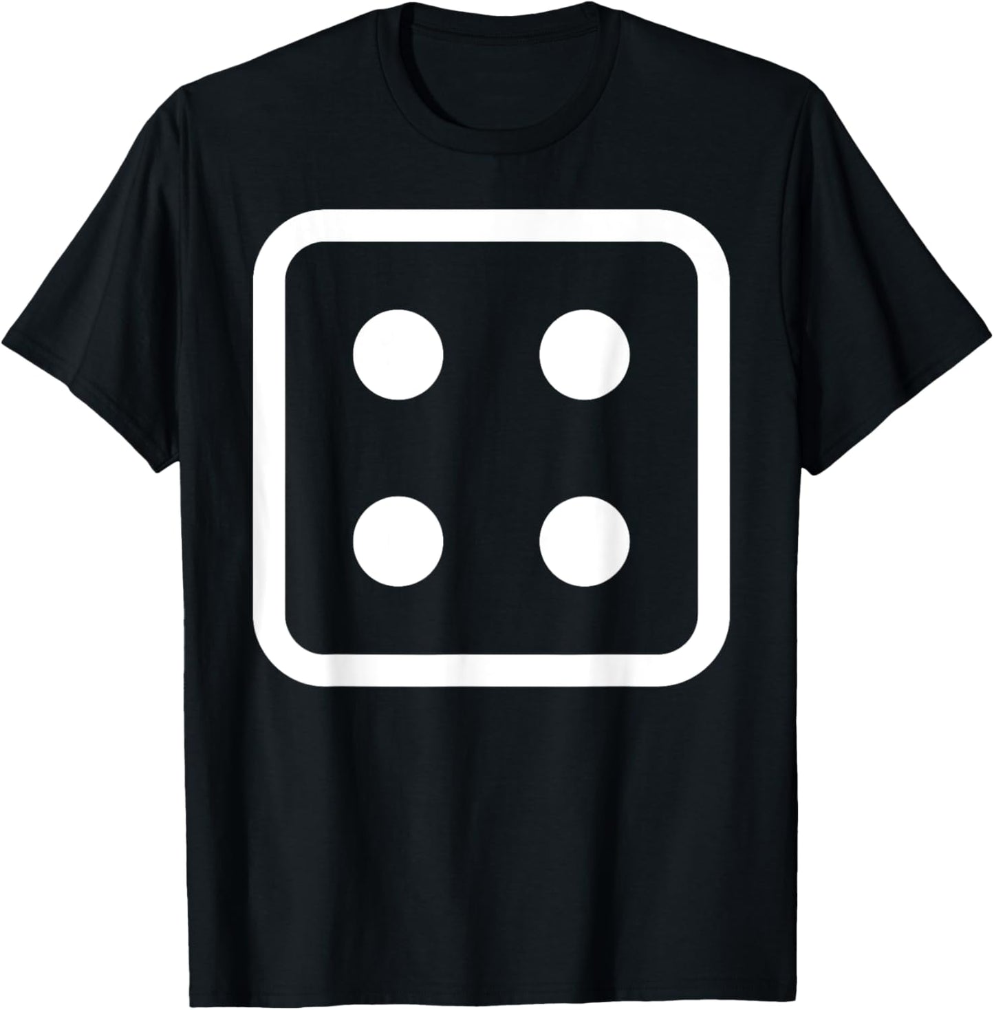 4 Dice And Four Dice Costume T-Shirt - T-Shirt | Black
