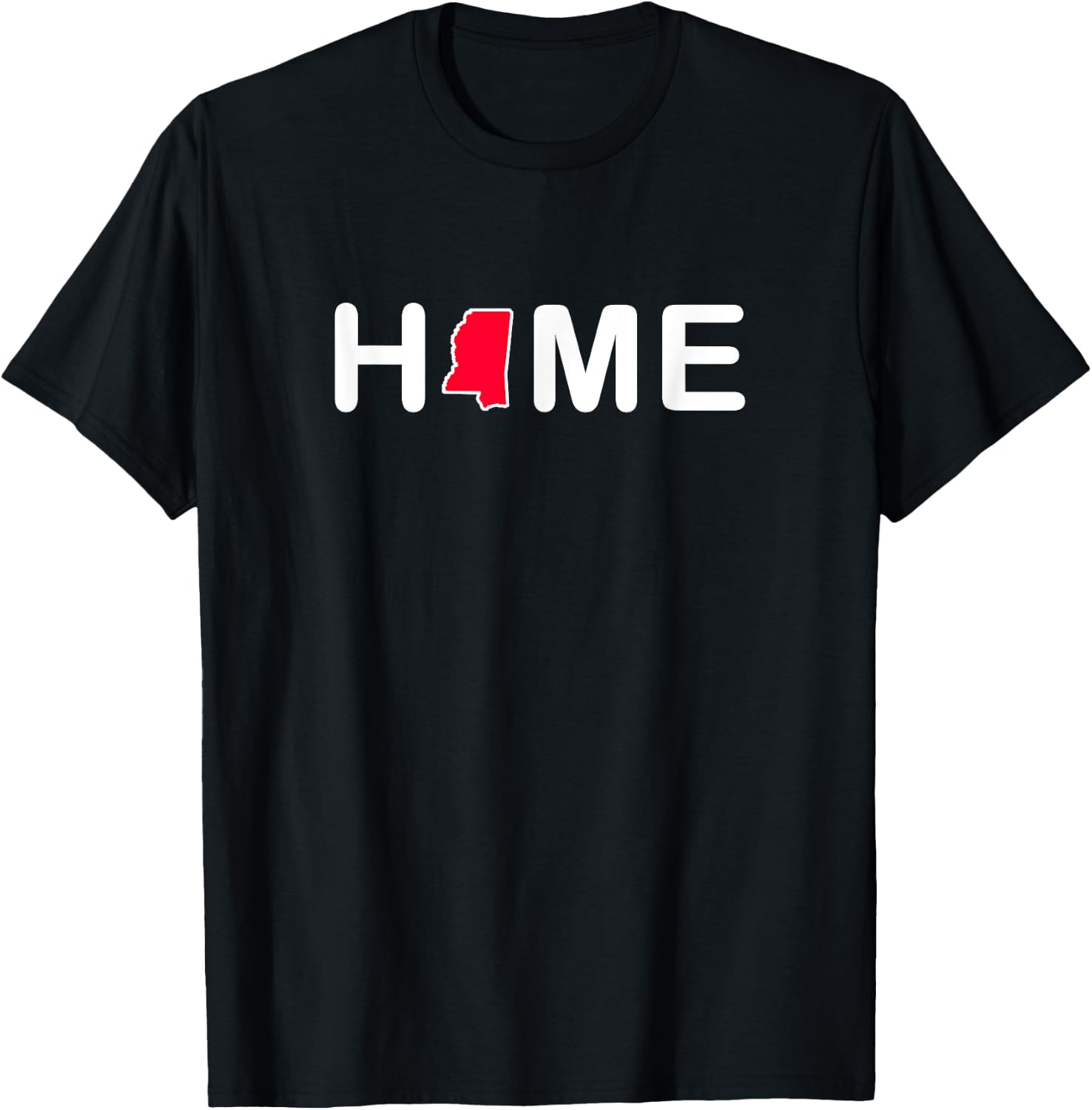 Mississippi - Home State - Classic T-Shirt - T-Shirt | Black