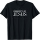Property of Jesus Men Women Christian Jesus Lover T-Shirt - T-Shirt | Black