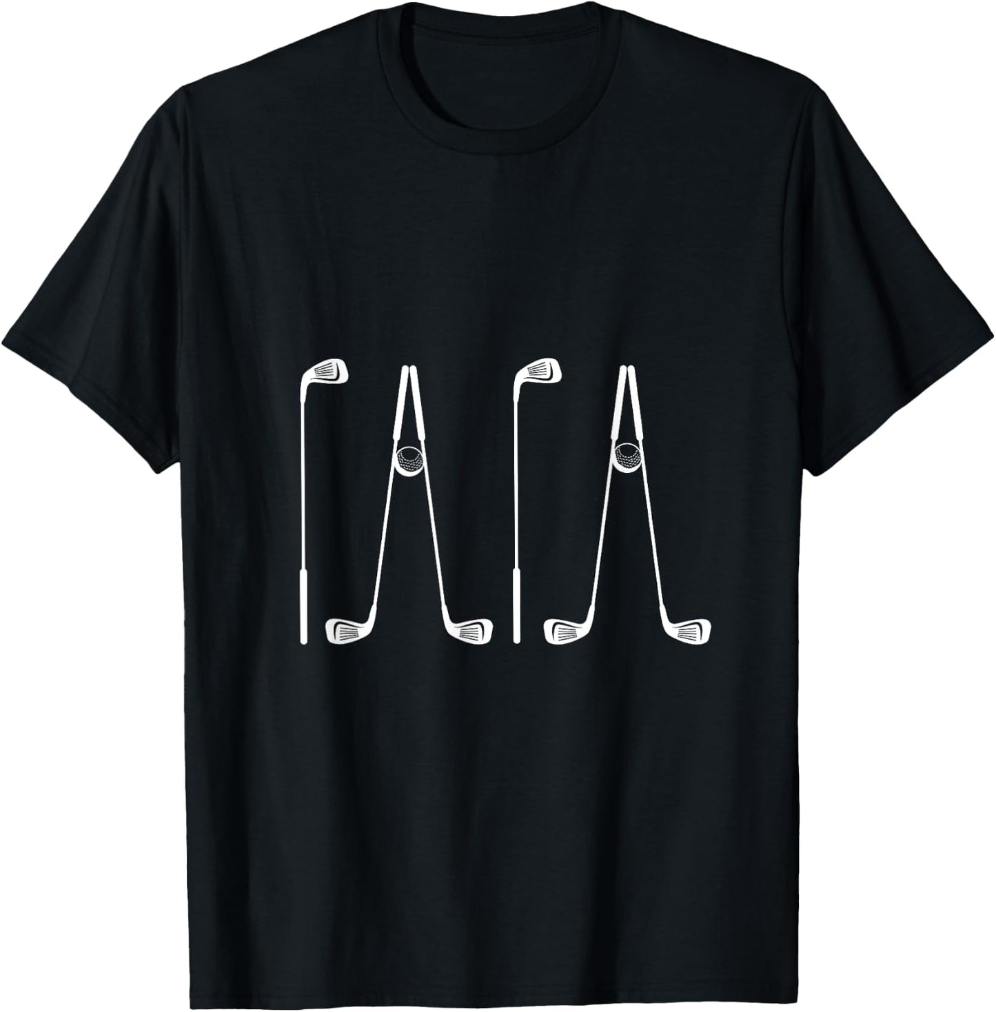 Papa Golf T-Shirt - T-Shirt | Black
