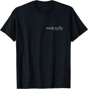 Christian Scripture Phrase ready for the rapture T-Shirt - T-Shirt | Black