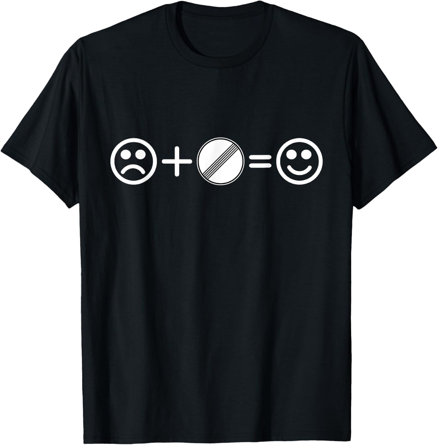 Funny Speeder Speed Limit Road Sign German Autobahn T-Shirt - T-Shirt | Black