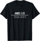 James 1:22 Christian Bible Verses Jesus Christ T Gifts T-Shirt - T-Shirt | Black