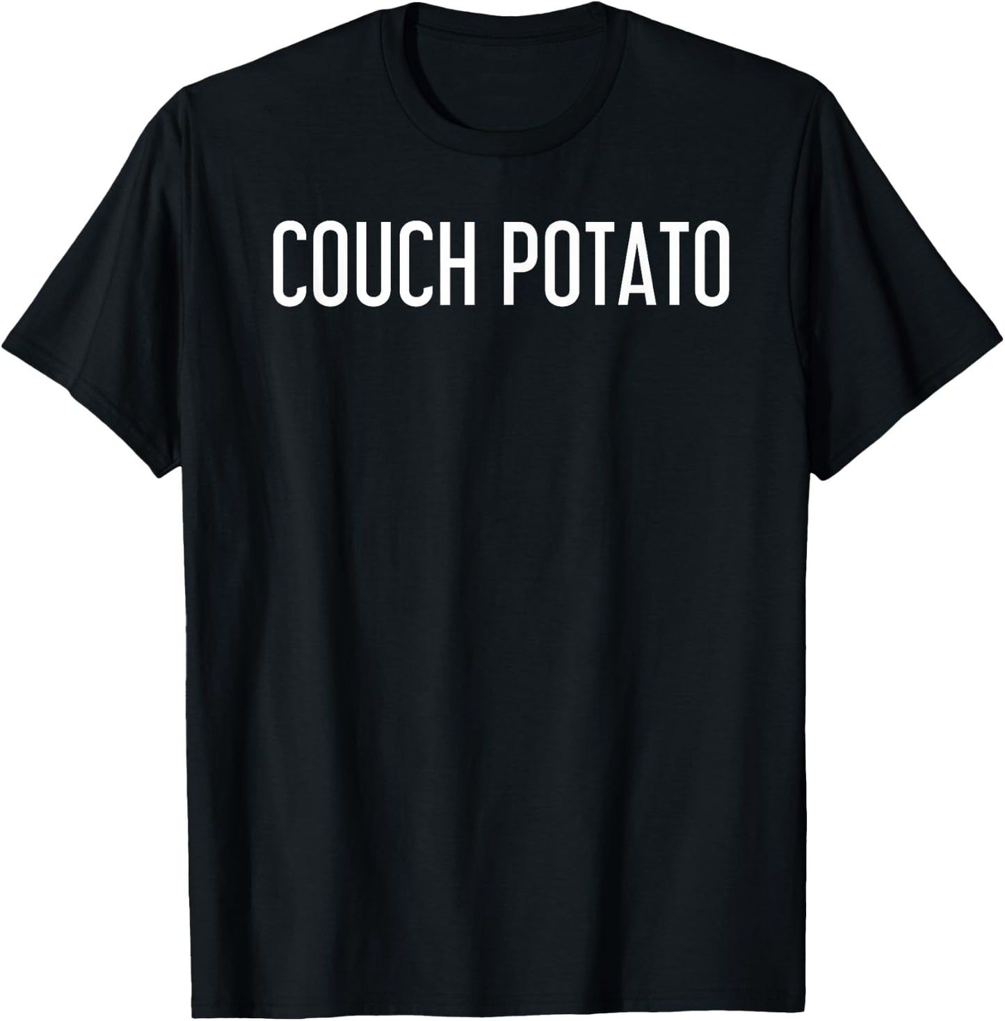 COUCH POTATO Funny Movie Serie Buff Addict Gift T-Shirt - T-Shirt | Black