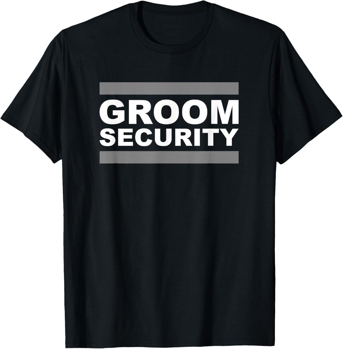 Groom Security T-Shirt - T-Shirt | Black