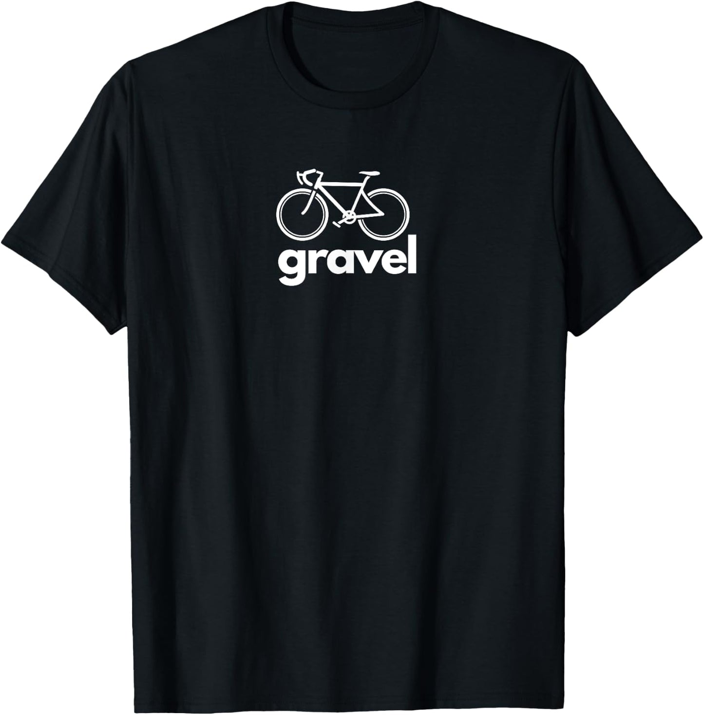 Gravel Gravelbike Gravel Bike Cross Rennrad Idee - Cycling - Black - Small T-Shirt - T-Shirt | Black