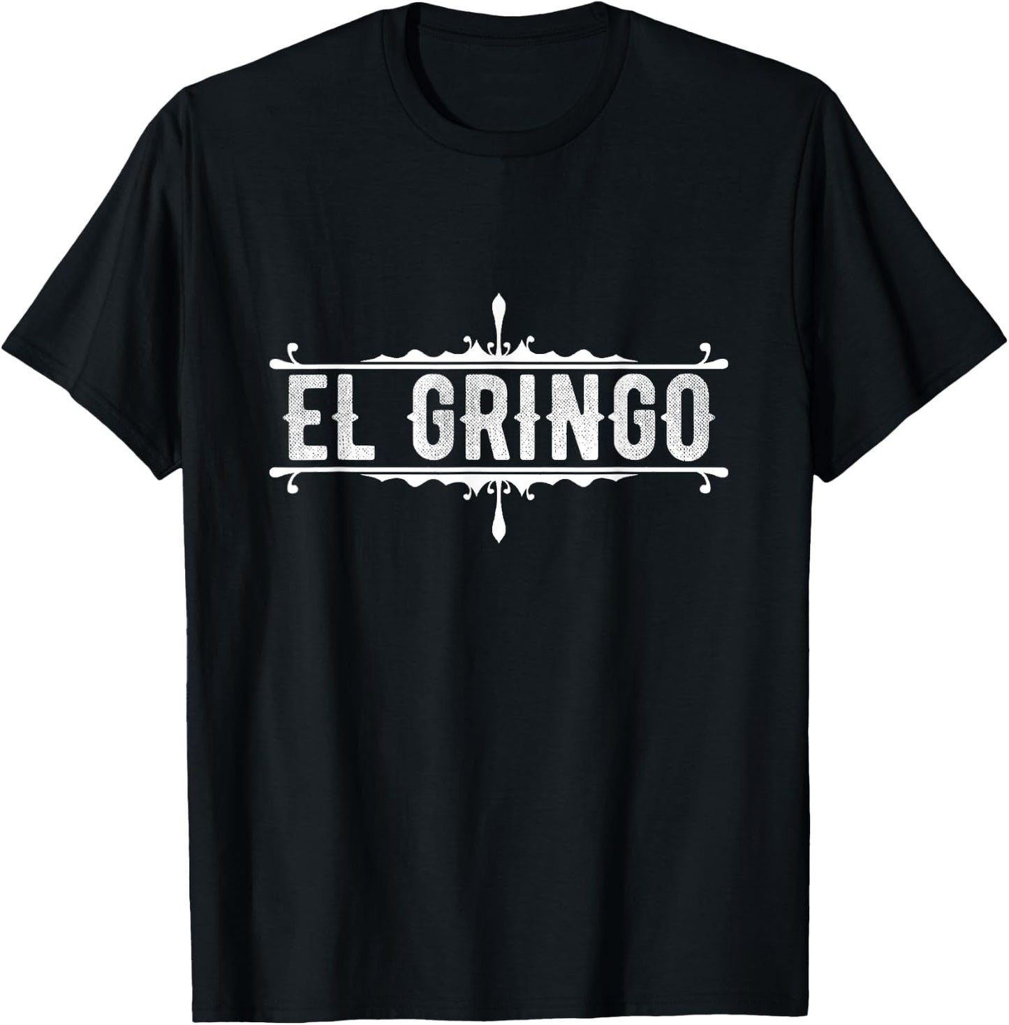 De Mayo Celebrate El Gringo American Spanish Slang Gift T-Shirt - T-Shirt | Black