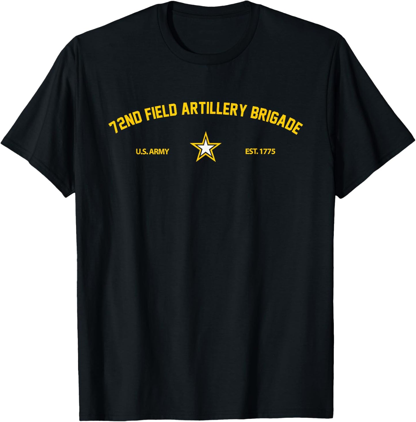 US Army 72nd Field Artillery Brigade T-Shirt - T-Shirt | Black