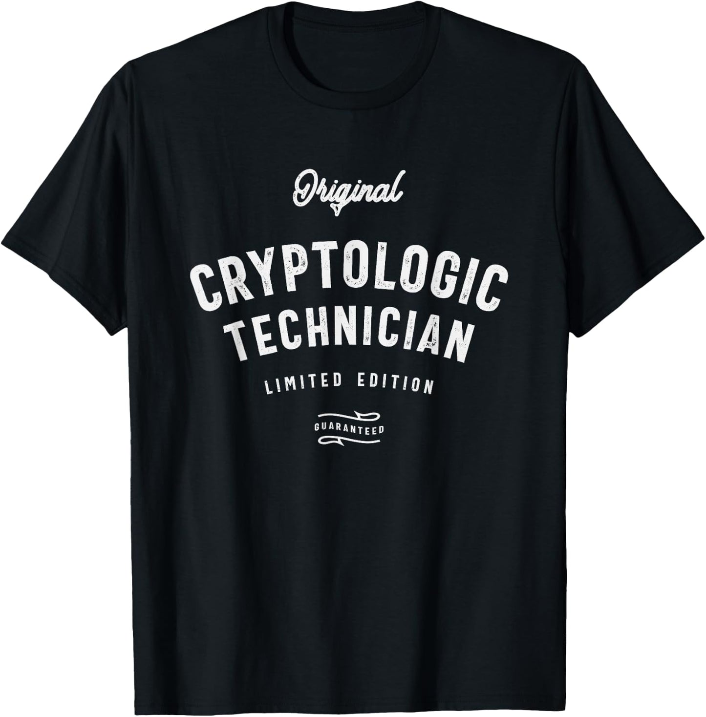 Cryptologic Technician Profession Job Title T-Shirt - T-Shirt | Black