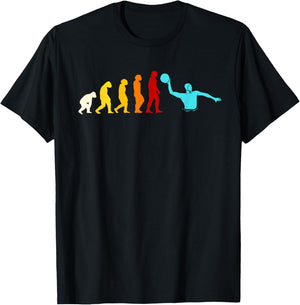 Great Water Polo Evolution Sport Gift Water Ball Player T-Shirt - T-Shirt | Black