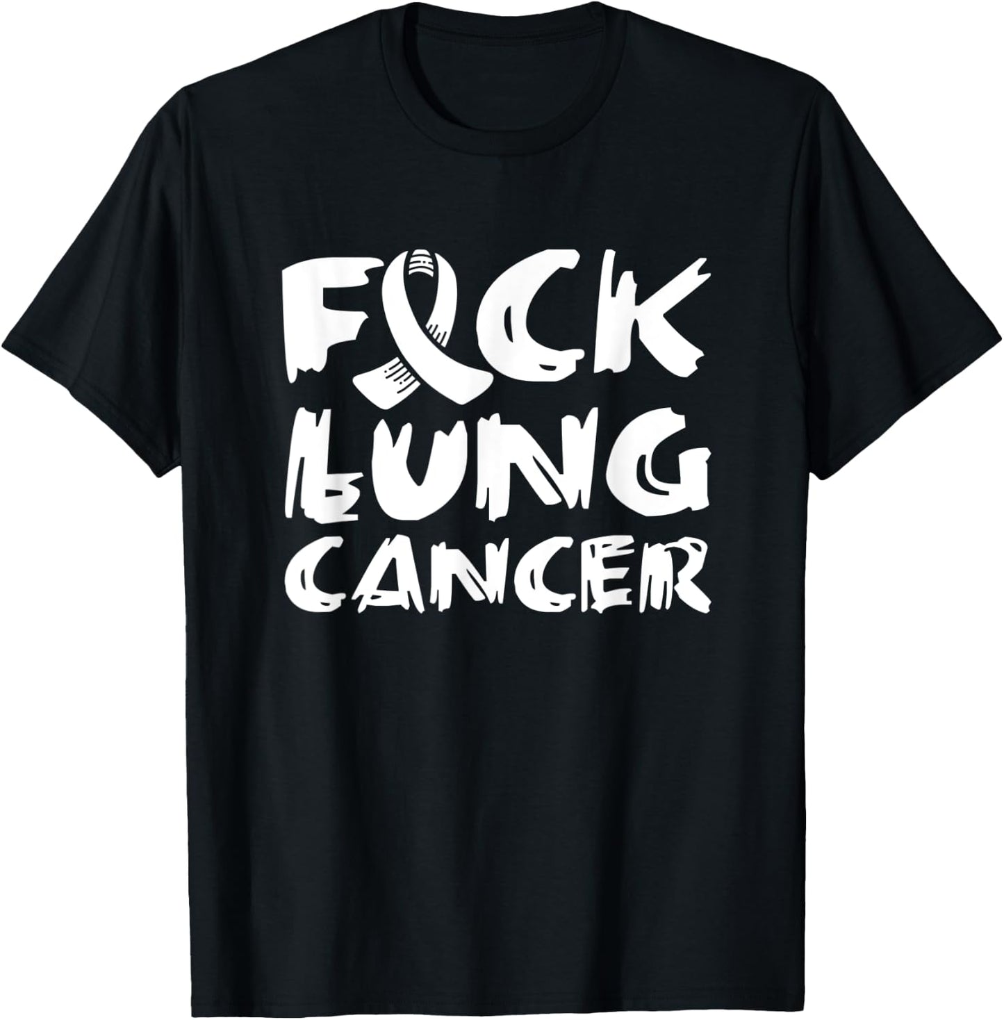 Fuck Lung Cancer T-Shirt - T-Shirt | Black