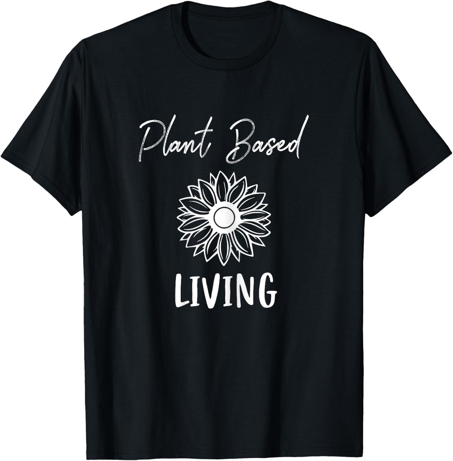 Fun Plant Based Living WFPB Whole Food Plant Based Women T-Shirt - T-Shirt | Black