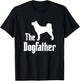 The Dogfather - funny dog gift, funny Karelian Bear Dog T-Shirt - T-Shirt | Black