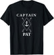 Captain Pat T-Shirt - T-Shirt | Black