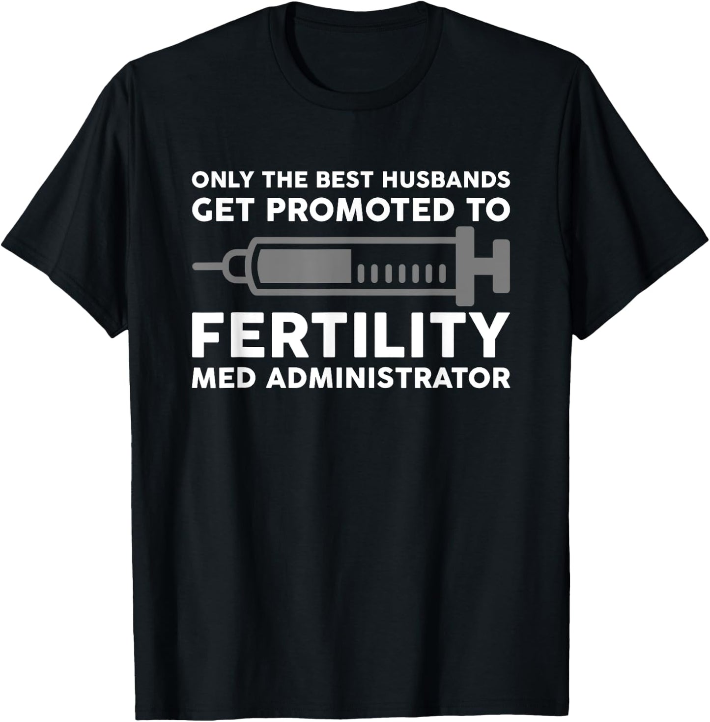 IVF Mom & Dad Warrior Funny Transfer Day Gag Gift Men Women T-Shirt - T-Shirt | Black