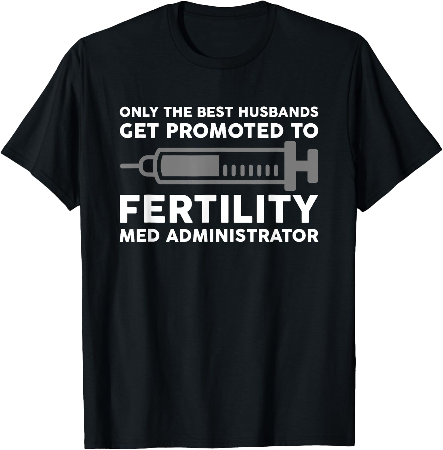 IVF Mom & Dad Warrior Funny Transfer Day Gag Gift Men Women T-Shirt - T-Shirt | Black