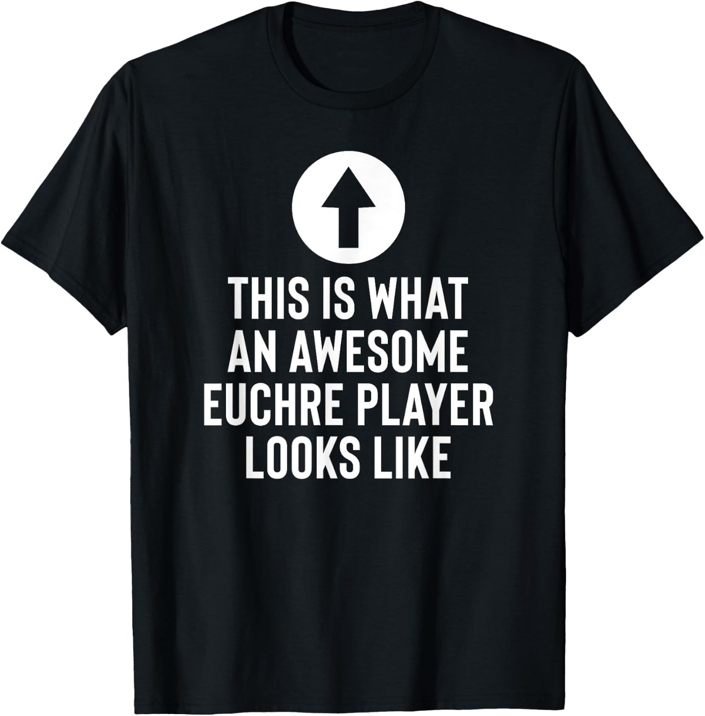 Awesome Euchre Player T-Shirt - T-Shirt | Black
