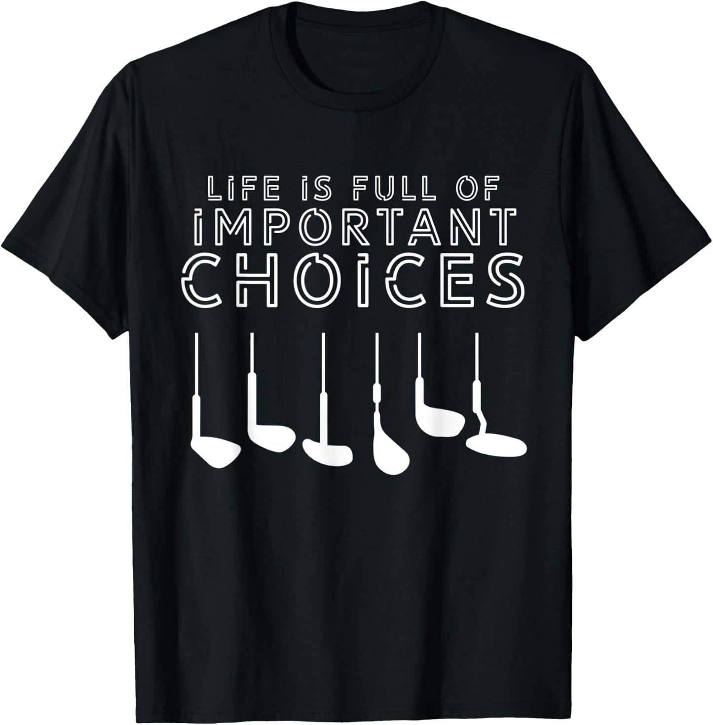 Golf Funny T-Shirt - T-Shirt | Black