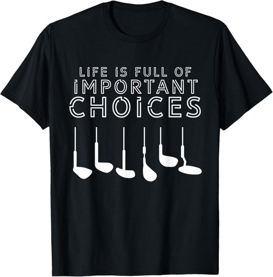 Golf Funny T-Shirt - T-Shirt | Black
