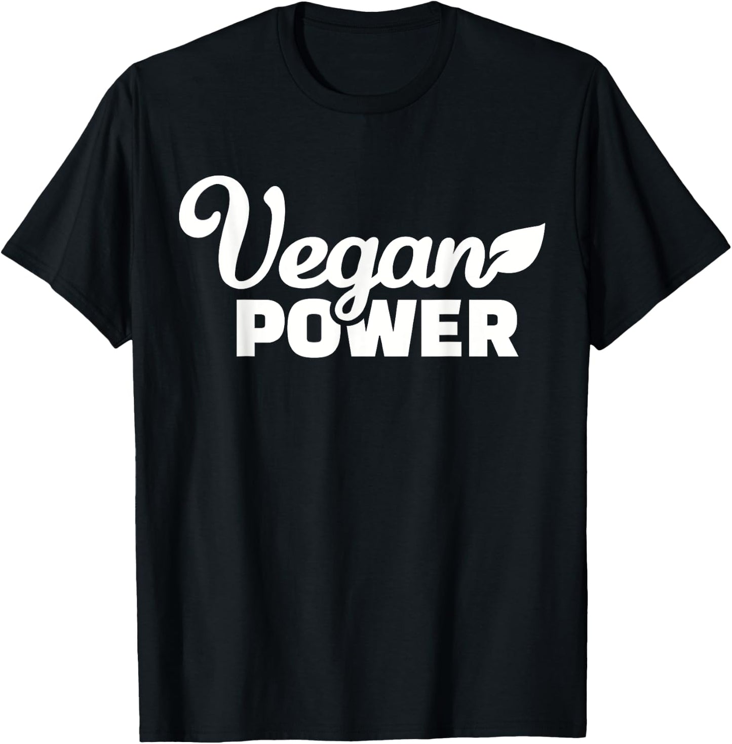 Vegan Power T-Shirt - T-Shirt | Black