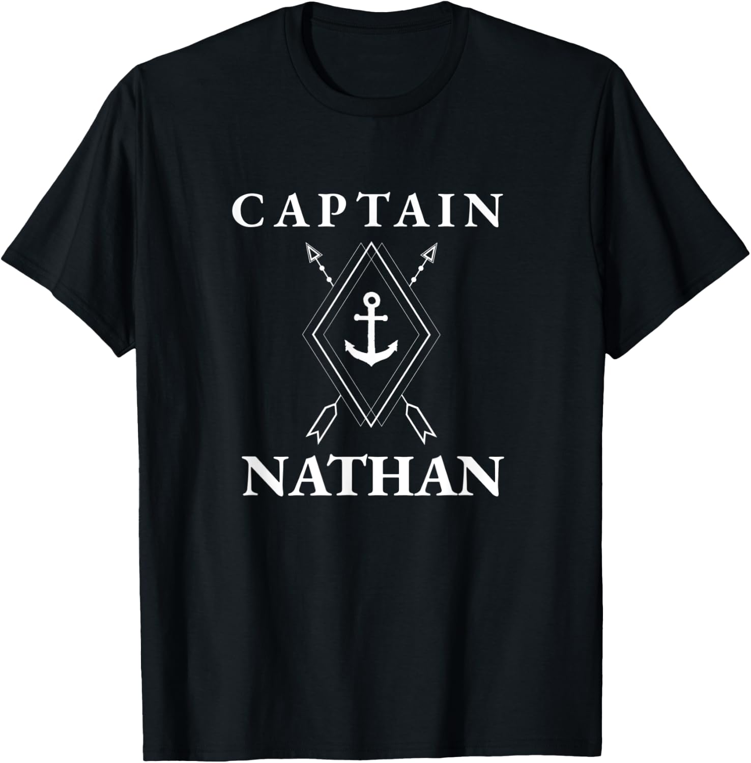 Captain Nathan T-Shirt - T-Shirt | Black