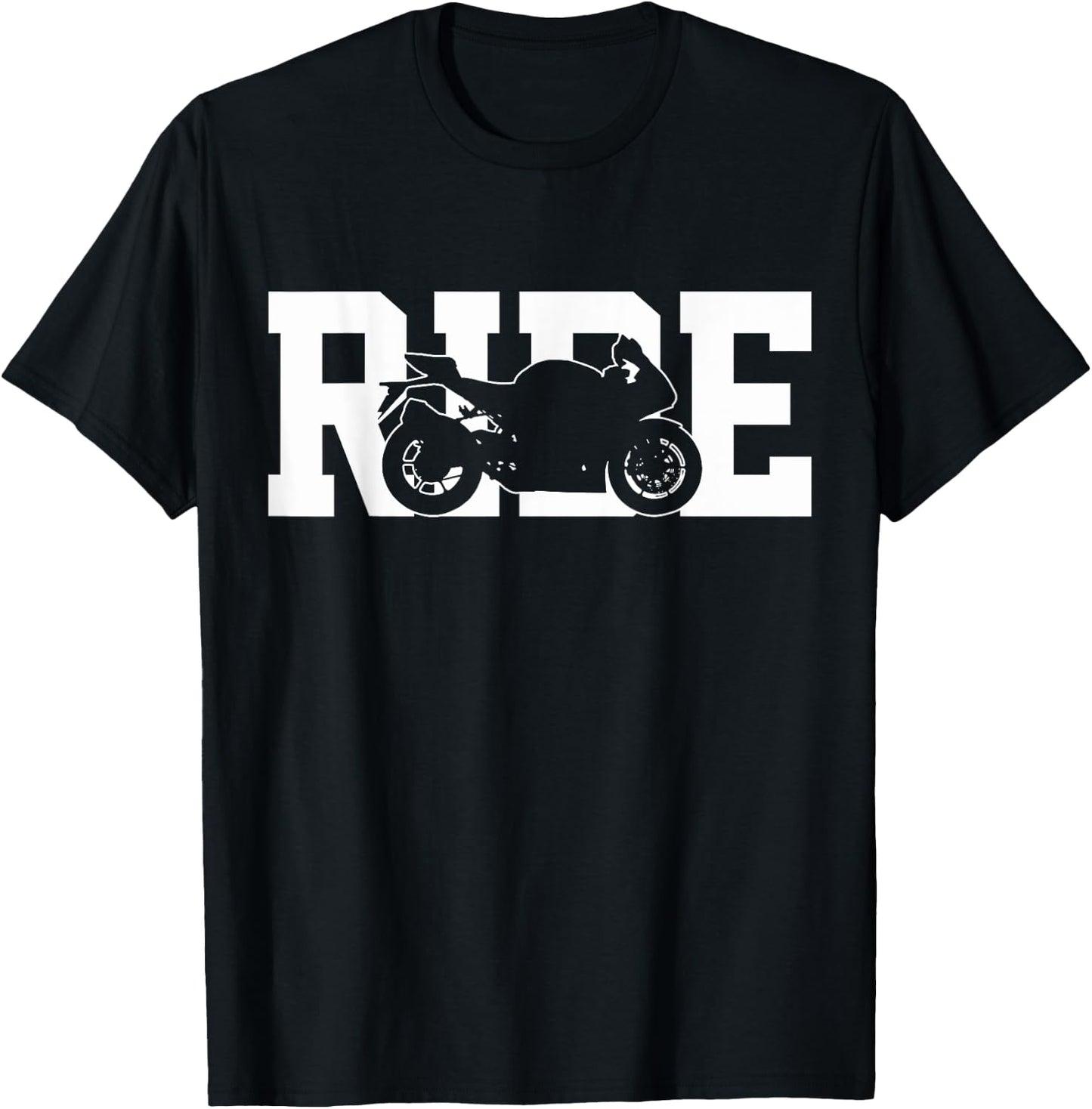 Motorcycle Racing Biker Racer Gift T-Shirt - T-Shirt | Black