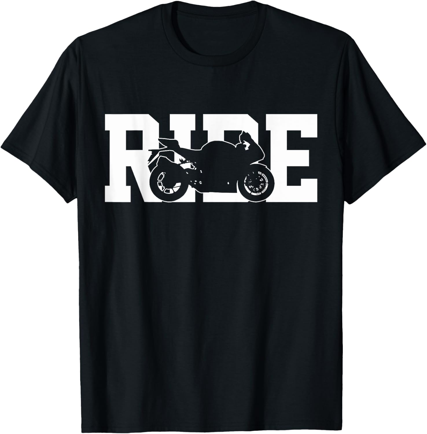 Motorcycle Racing Biker Racer Gift T-Shirt - T-Shirt | Black