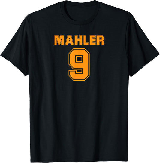 Mahler 9th Ninth Symphony Fun Sports T-Shirt - T-Shirt | Black