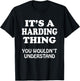 Its A Harding Thing You Wouldnt Understand Family Reunion T-Shirt - T-Shirt | Black