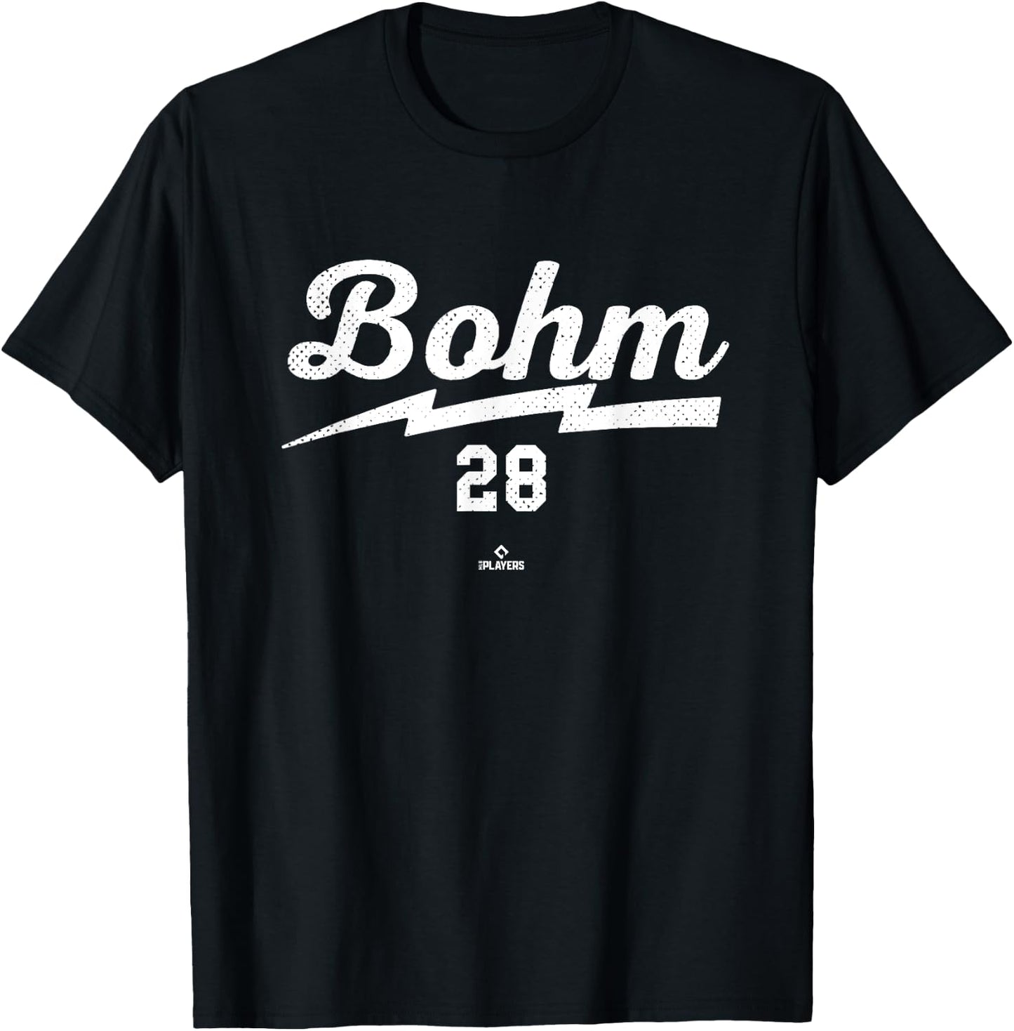Vintage Gameday Alec Bohm Philadelphia MLBPA T-Shirt - T-Shirt | Black