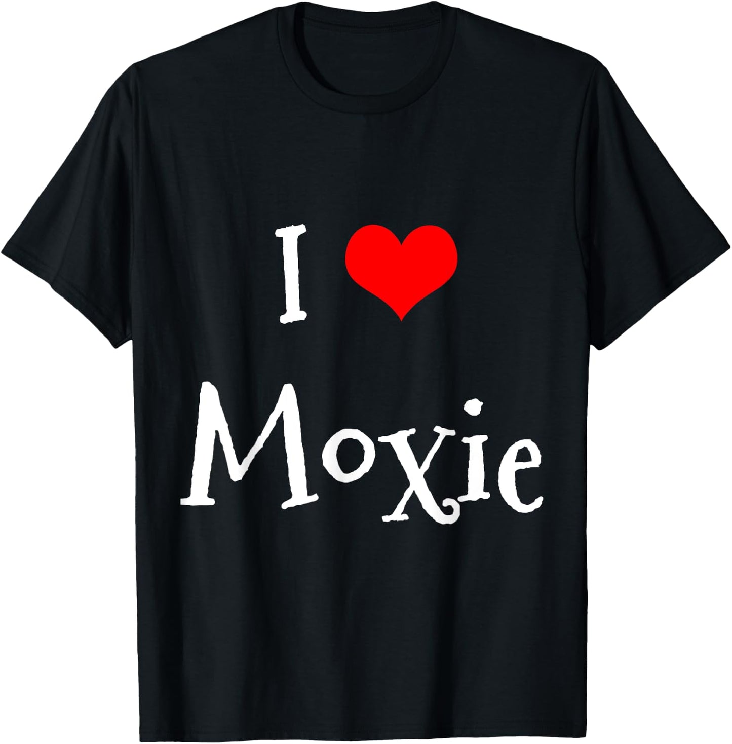 Inked Creation I Love MOXIE Funny Gift Matching Couple T-Shirt - T-Shirt | Black