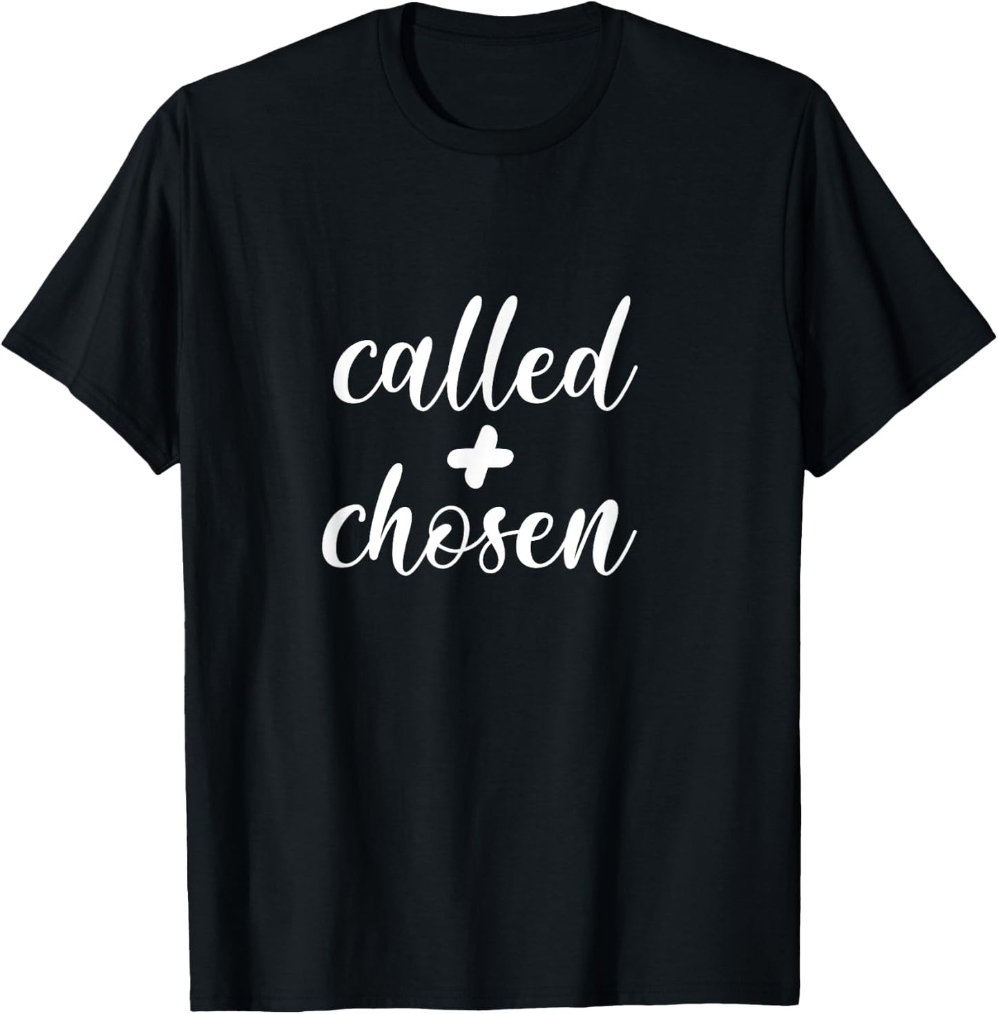 Gift & Men - Cute Called And Chosen Christian T-Shirt - T-Shirt | Black