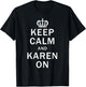 Funny Karen Pun Gift Joke Meme Women T-Shirt - T-Shirt | Black