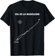 Col de la Madeleine Serpentine France T-Shirt - T-Shirt | Black