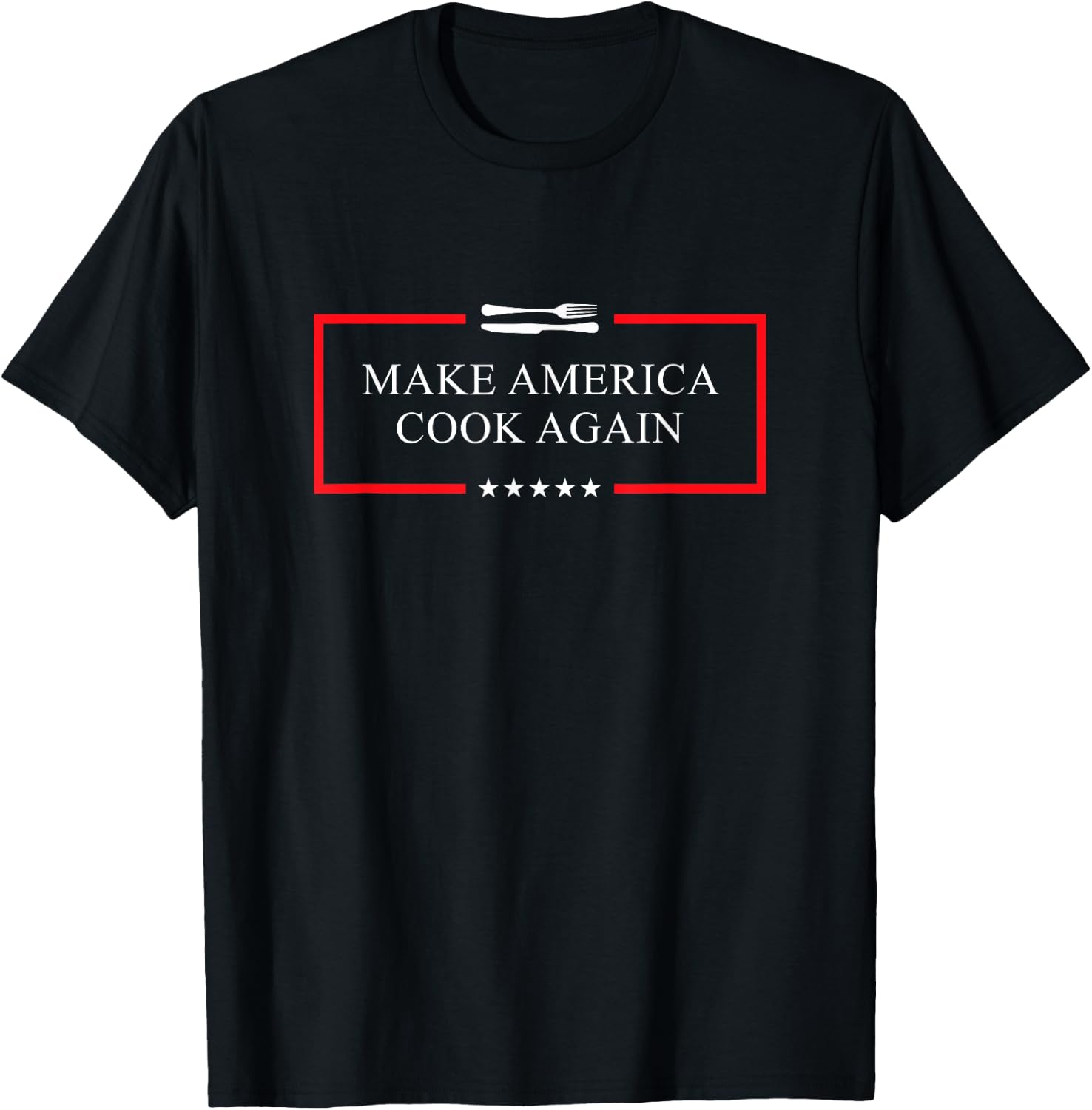 Make America cook again - Funny chef / cooking lover T-Shirt - T-Shirt | Black