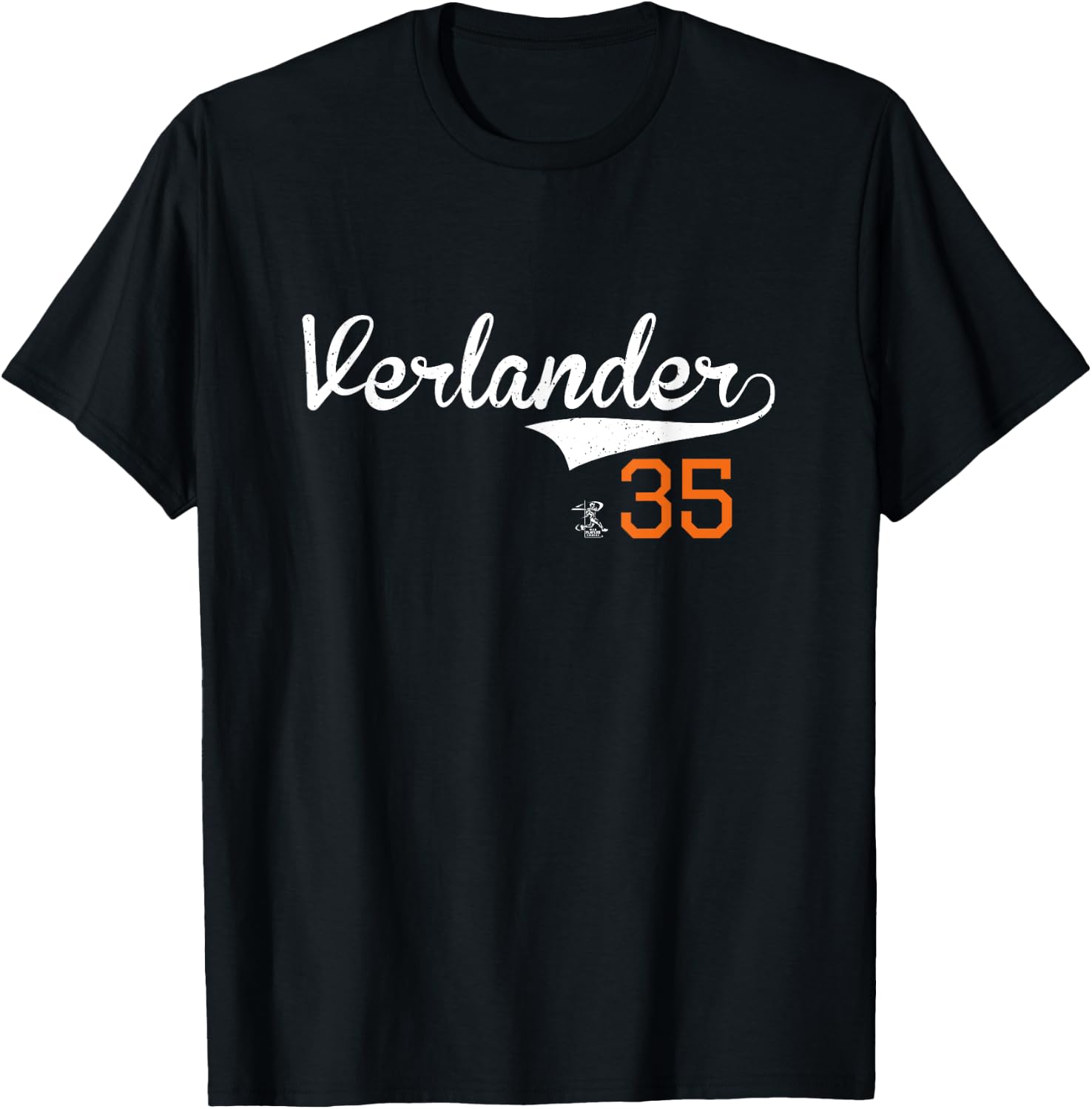 Justin Verlander Vintage Gameday T-Shirt - T-Shirt | Black