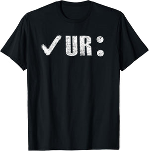 Check Ur Colon Cancer Colonoscopy Colorectal Blue T-Shirt - T-Shirt | Black