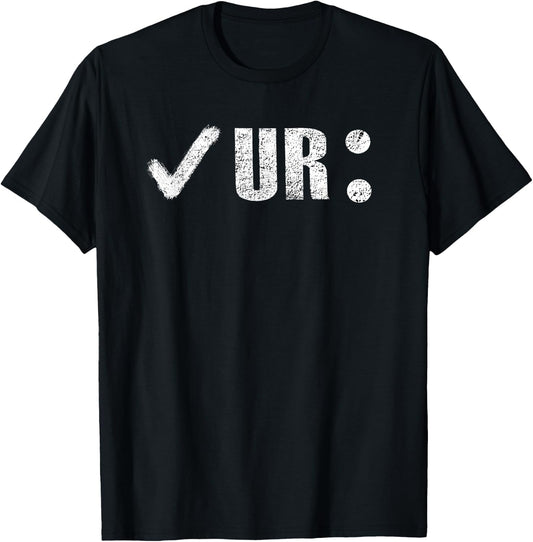 Check Ur Colon Cancer Colonoscopy Colorectal Blue T-Shirt - T-Shirt | Black