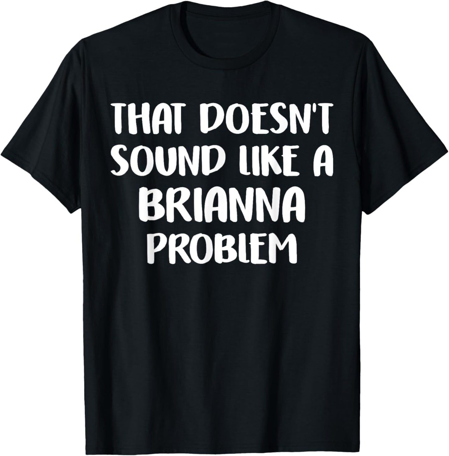 BRIANNA Personalized Cute Flower Girls BRIANNA Name T-Shirt - T-Shirt | Black
