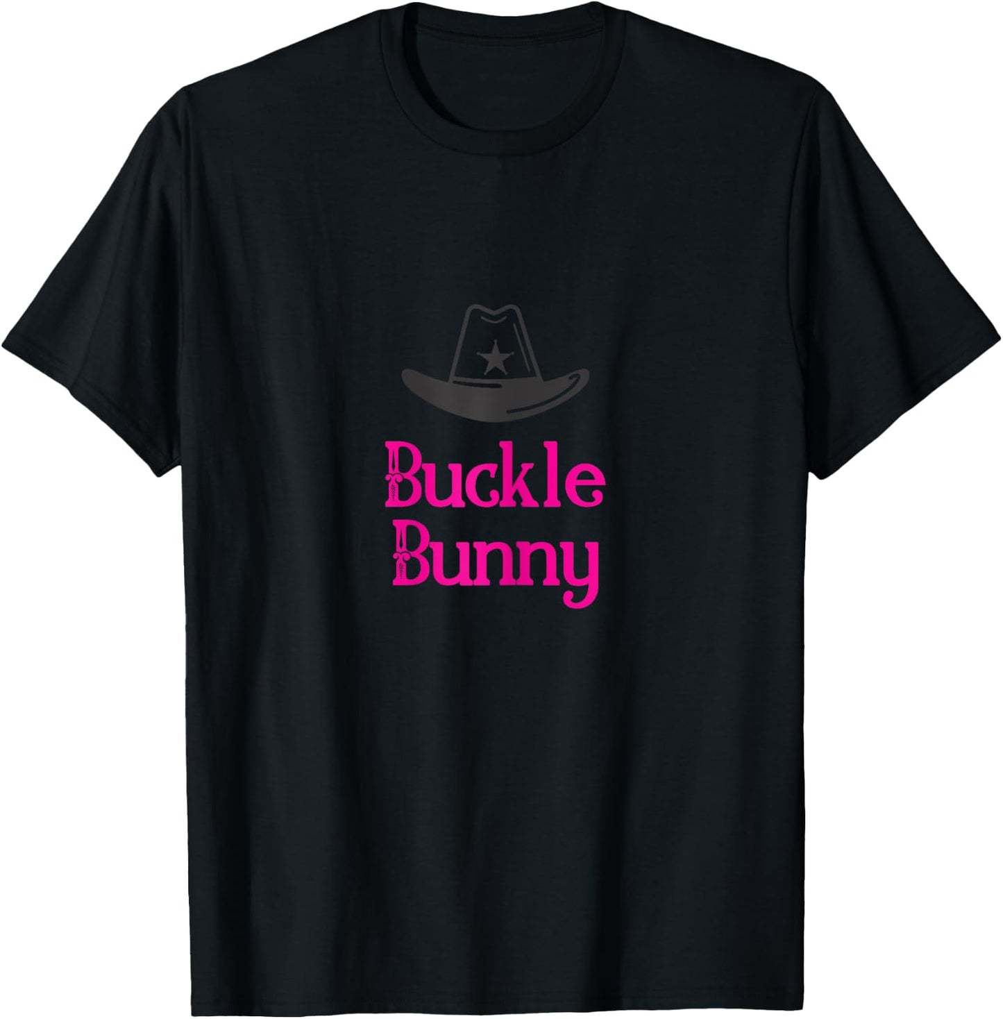 Bunny Rodeo buckle T-Shirt - T-Shirt | Black