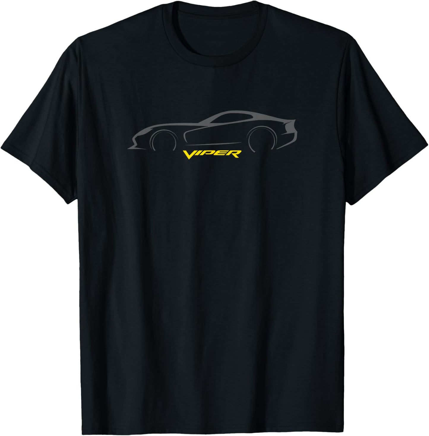 Dodge Viper Silhouette T-Shirt - T-Shirt | Black