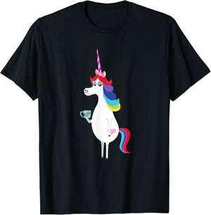 Disney and Pixar's Inside Out Rainbow Unicorn T-Shirt - T-Shirt | Black