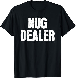 Nug Dealer Chicken Nuggets Gift T-Shirt - T-Shirt | Black
