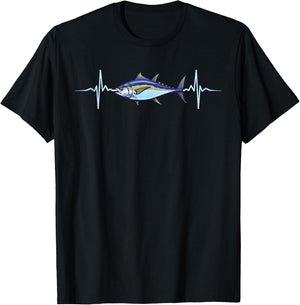 Tuna Giant Bluefin Fish Fishing Fisherman Gift T-Shirt - T-Shirt | Black