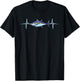 Tuna Giant Bluefin Fish Fishing Fisherman Gift T-Shirt - T-Shirt | Black